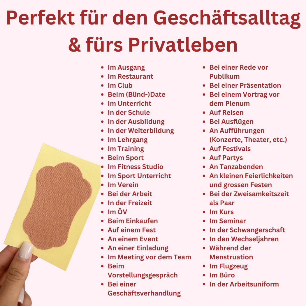 60 KOOLIES Anti Schweiss Hygiene-Sticker für Sie und Ihn