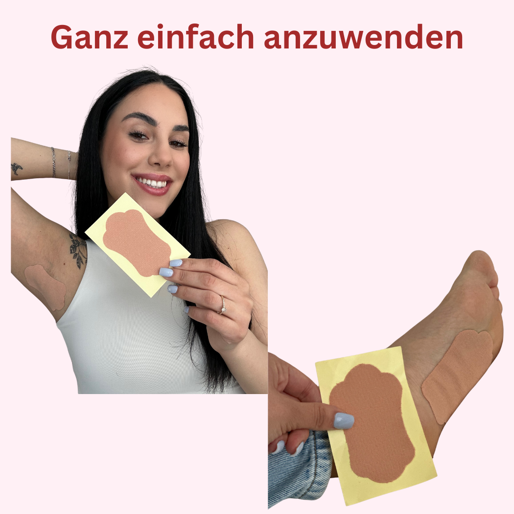 60 KOOLIES Anti Schweiss Hygiene-Sticker für Sie und Ihn